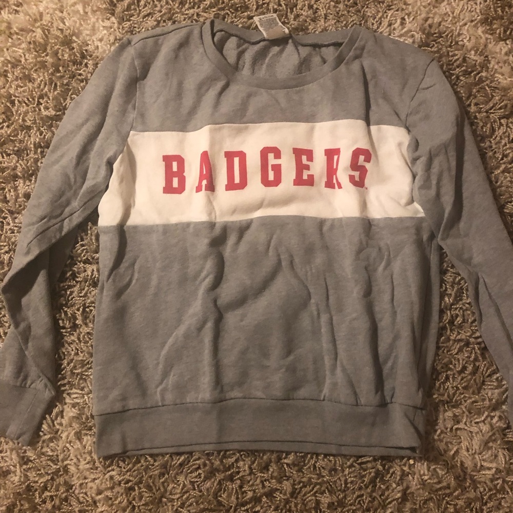 Victoria secret pink Wisconsin badgers sweatshirt
